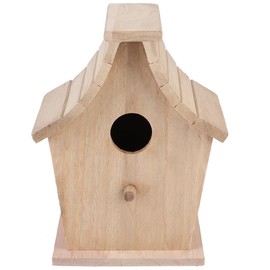 Casita para Pájaros, Comedero para Pájaros Duradero, para Múltiples Pájaros, Loros Pequeños, Periquitos, Fácil Observación de Periquitos