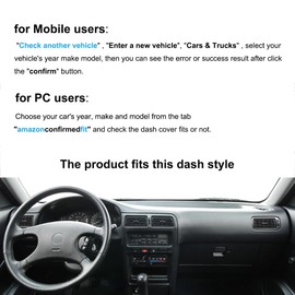 Dash Cover Mat Custom Fit for Nissan Sentra NX Dashboard Pad Cap Carpet Protector K263 (Black)