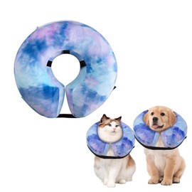 Sychien Inflatable Dog Collar, Potective Recovery E Collar for Dogs and Cats, Soft Pet Cone Collar for Small Medium Large Dogs and Cats