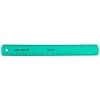 Westcott Shatterproof Ruler, 12-Inch, Green