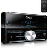 Pyle PLRDN43 Double DIN Bluetooth MP3/USB/AUX/AM/FM Stereo Amplifier Receiver with