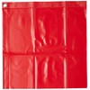 TRUSCO (TRUSCO) Safety Banner, Red PVC, 400mm x 400mm, Thickness