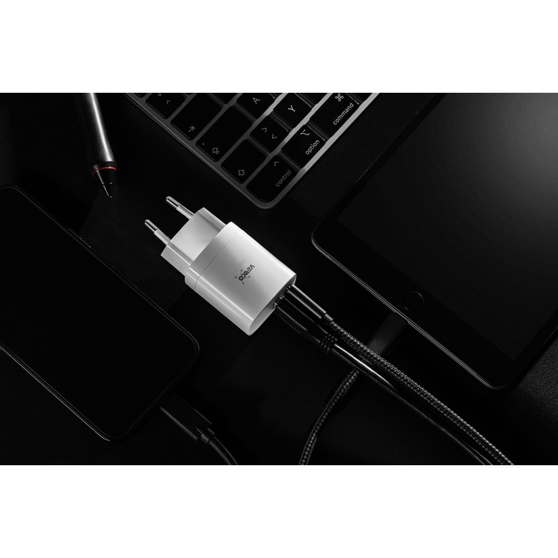 VERICO Power MOJO GaN 30 W, 2 Port Charger, Power