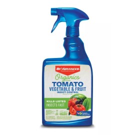 BioAdvanced Set of 2 BioAdvanced Organics Tomato, Vegetable & Fruit , Ready-to-Use, 24 oz.