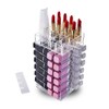 HBlife Lipstick Holder, Acrylic Rotating 64 Lipstick Tower Organizer Spinning