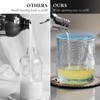 CICUFY Glass Foam Soap Dispenser for Kitchen & Bathroom -