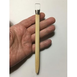 M00616 MOREZMORE Clay Scraper Rake G13-A 13mm Pottery Sculpting Modeling Tool with Teeth