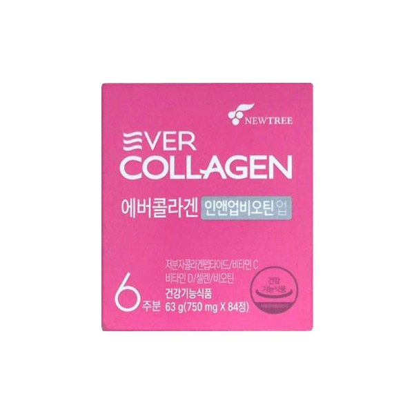 Ever Collagen In & Up Biotin Up 750mg 84 Tablets