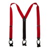 CTM Men's Canvas Button-End Old West Suspenders (Tall Available), X-long,