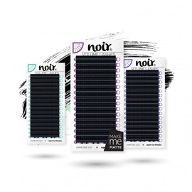 Noir Volume Lashes Russian Volume Lashes Individual 0.07 D curl 14mm Eyelash Extensions