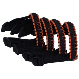 BubbasGarageTv - Paracord Grab Handles for Jeep Wrangler/Gladiator CJ YJ TJ JK JL JT (Burnt Orange)