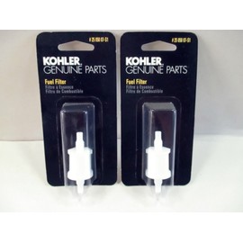 Kohler 2 Pack Genuine 25-050-07-S1 Fuel Filter 1/4" OEM