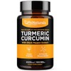 Turmeric Curcumin and Black Pepper Capsules - 500mg Per Capsule