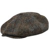 Sterkowski Peaky Style Cap | 100% Harris Tweed Newsboy Cap