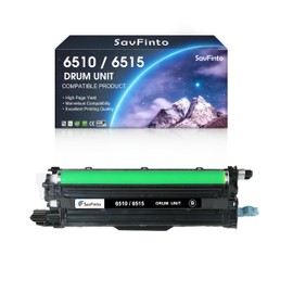 SavFinto 6510 6515 108R01420 108R01419 108R01418 108R01417 Drum Unit Replacement for Xerox Phaser 6510DN 6510DNI 6510DNM 6510N WorkCentre 6515DN 6515DNI 6515DNM 6515N Printer (Black,1-Pack)
