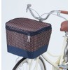 KAWASUMI SEISAKUSYO Modern Art Series Front Basket Cover, 2-step, brown