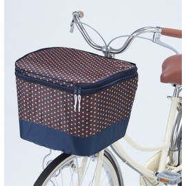 KAWASUMI SEISAKUSYO Modern Art Series Front Basket Cover, 2-step, brown