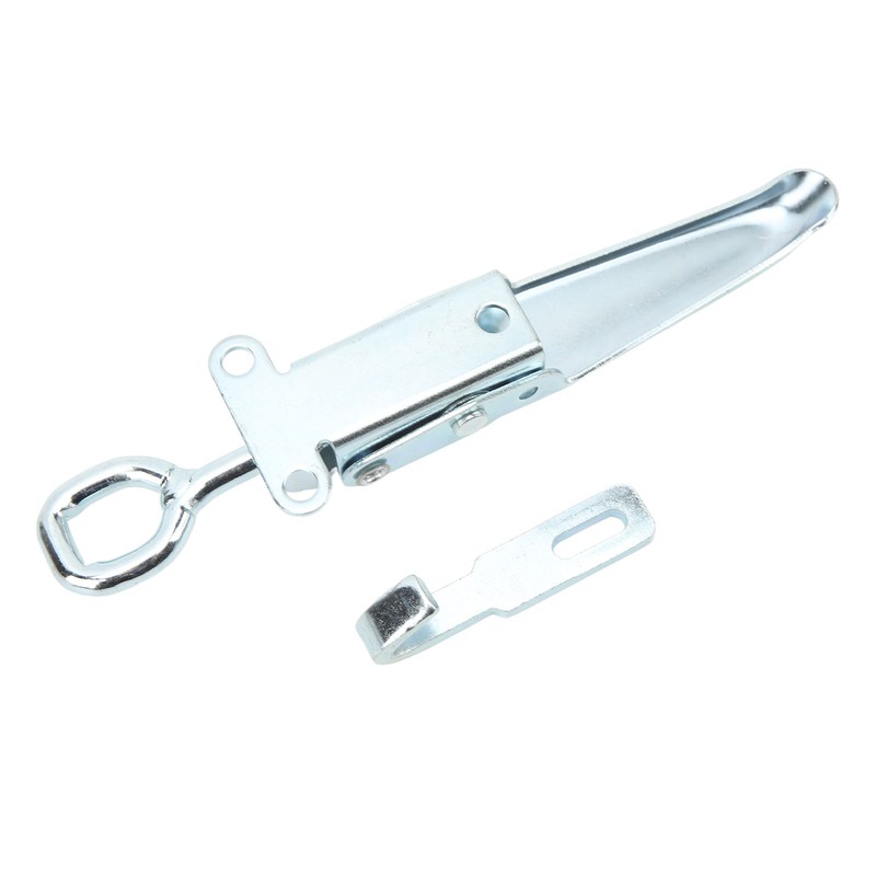 Trailer Spring Hasp Heavy Duty Galvanized Iron Door Handle Buckle