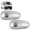 ROBUST 2 Pcs Side Wing Indicator Repeater Lens for Mercedes