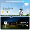 WEILAILIFE Solar Powered Deck Lights for Sign, Outdoor Solar LED