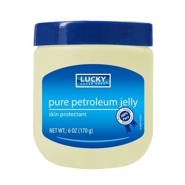 Lucky Super Soft Petroleum Jelly, 6 Ounce