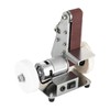 Mini Belt Sander, Electric Bench Grinder Sanding Machine, Table Top