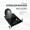 Rechargeable Stroller Pram Rocker, Portable Weatherproof Baby Sleep Device, Fits