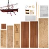GAWEGM Wooden Ship Model Kit -1:32 Scale Whaling Ship Boat