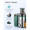 QCen Juicer Machine, 800W Centrifugal Juicer Extractor with Wide Mouth