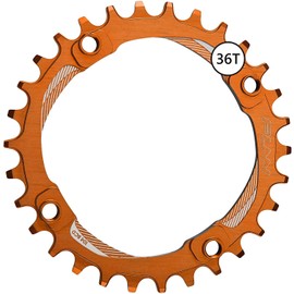 Funn Solo Narrow Wide Chain Ring, BCD 104mm (30T, Orange)