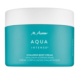 M. Asam AQUA INTENSE Hyaluron Körpercreme (300ml) – Feuchtigkeitsspendende Körperlotion mit Sheabutter & Hyaluron, Körpercreme für sehr trockene Haut, Glättende & hautfestigende Bodylotion