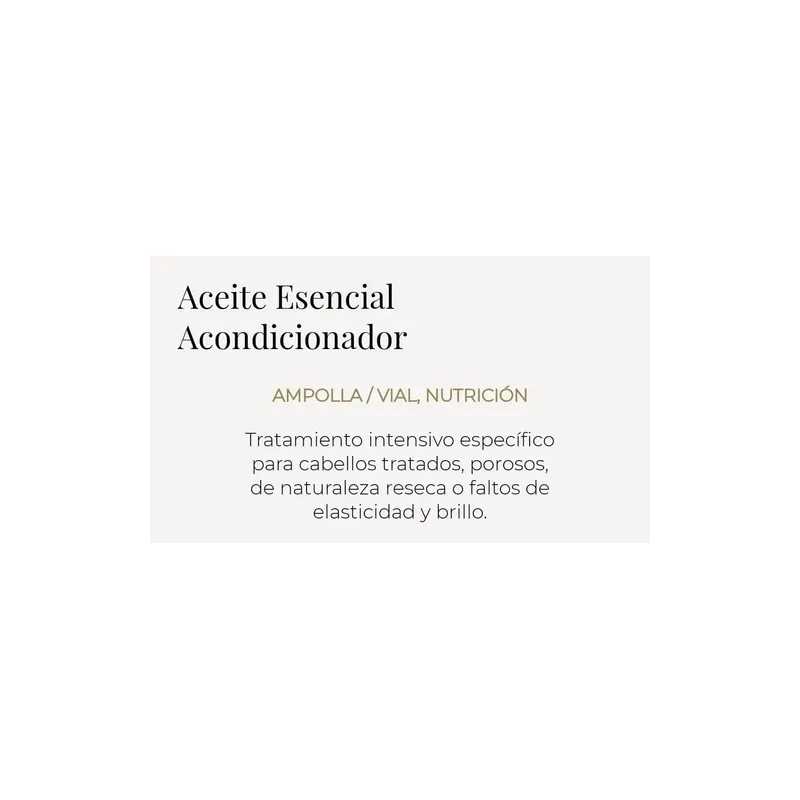 Ampolletas Salerm Essential Conditioning Oil