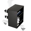 VIVO Clamp-on Under Desk Shelving Unit, Office Accessory Holder for