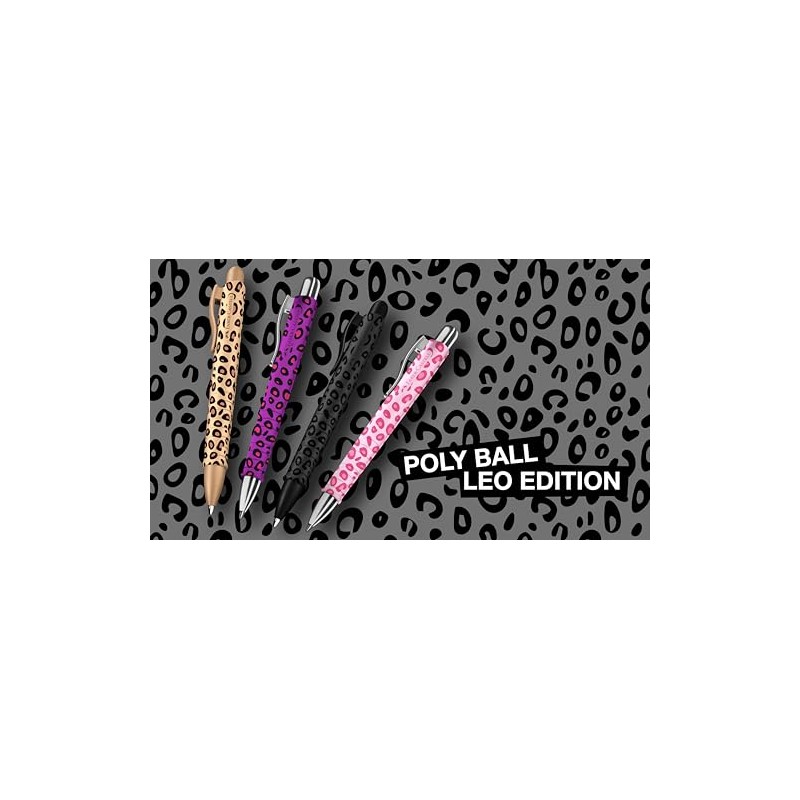 Faber-Castell 241147 Poly Ball Leo Sugarspots Ballpoint Pen with Interchangeable