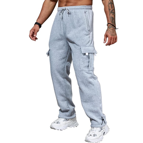 Cargo Pants for Men Casual Work Hiking Sweatpants Baggy Jogger