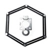 WEITARI Angle Measuring Ruler, 6-Sided Angle Finder Aluminum Alloy Angle