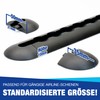 NTG Blackline End Cap for Airline Rail Black (Pack of