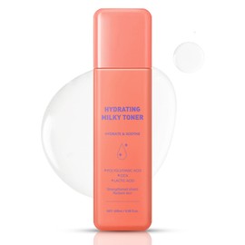 Hydrating Milky Toner for Face - Ultra Hydrating Toner for Face Smooth and Soft Skin, All Day Locks in Moisture, Reduces Red-Ness, Absorbs Quickly Refresh Throughout The Day