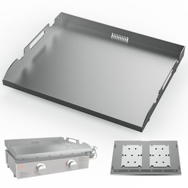 SafBbcue For Blackstone Flat Top Griddle Replacement Parts 22 inch 2025 Upgrade Griddle for Blackstone 1666 2203 2304 1842 2166 Grills with Handy Handle, Carbon Steel