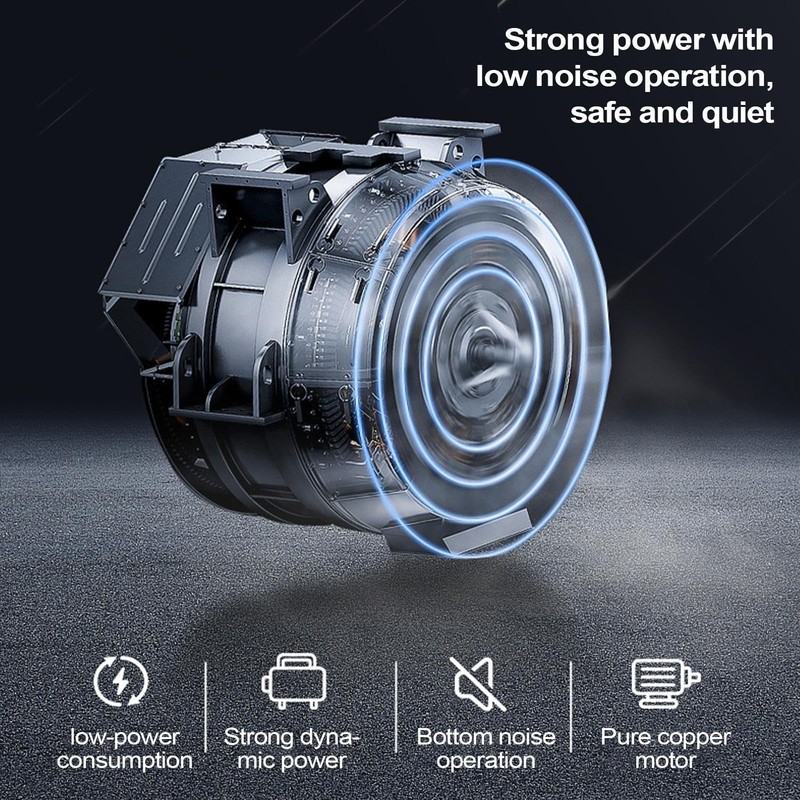 Electric Fan for Car | Double Head Car USB Fan