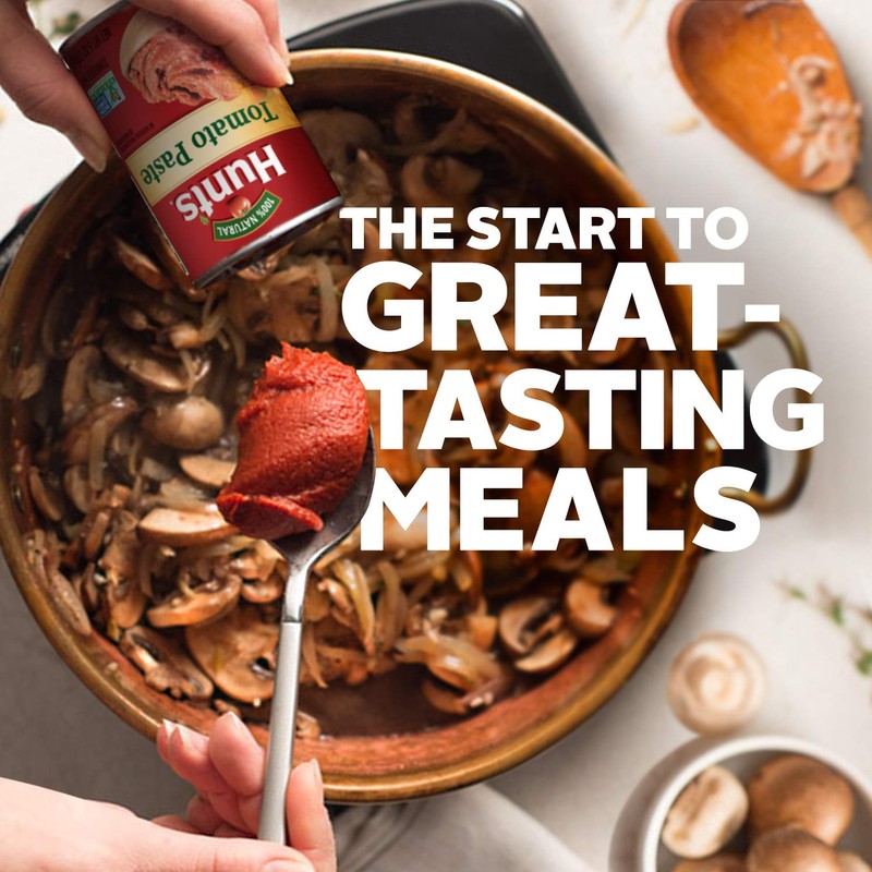 Hunt’s Tomato Paste, 6 oz. Can, Perfect for Chili &