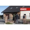 EMOS Waterproof Bell Switch with Rocker Switch Grey Black Colour