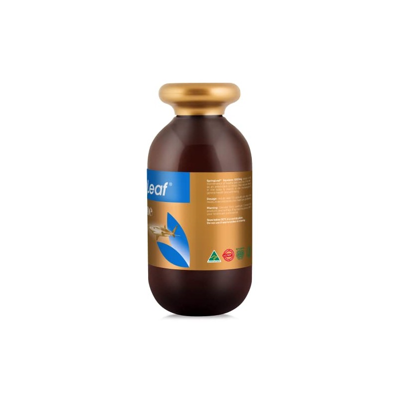 Spring Leaf Pure Squalene 1000mg 360Cap Antioxidant Vitamin Mineral Supplement