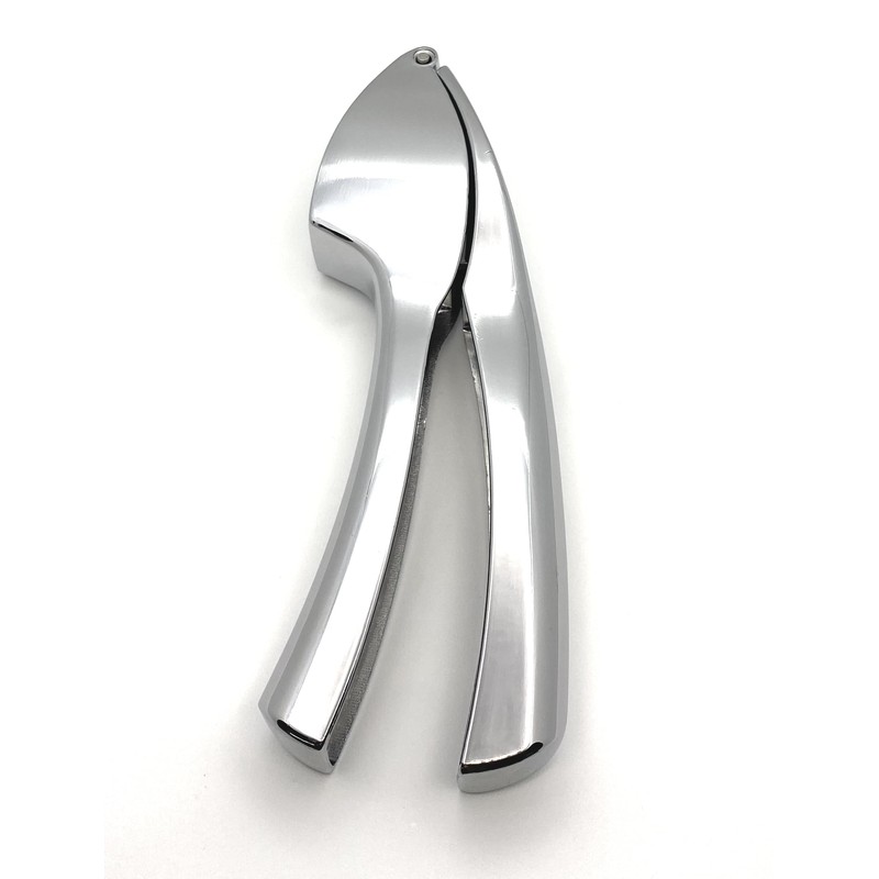 High Quality Garlic Press Ergonomic Design Practical Kitchen Aid Silver