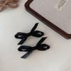 Zixui Ribbon Clip, Ribbon Rubber, Hair Pin, PU Leather, Bowknot,