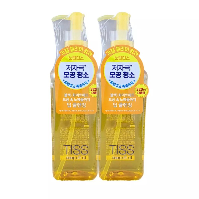 The Face Shop 1+1 티스 딥오프 클렌징 오일 320ml 1+1