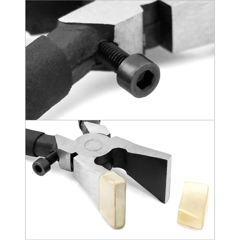 QWORK Pack of 40 Silver Lanyard Blanks with Key Ring