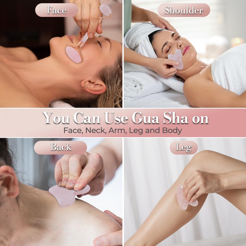 Gua Sha & Jade Pink