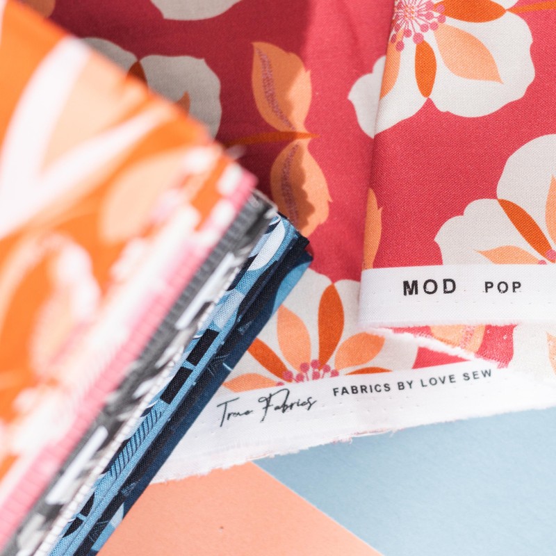 True Fabrics MOD Pop - Tela precortada (cuadrados de 5