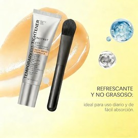 Crema de ojos apretada 20ml, crema de ojos temporal, crema de ojoss de Acción rápida, vitamina C + nicotinamida, reducir las arrugas oculares y las bolsas oculares, suavizar las arrugas (1pc, 20ml)